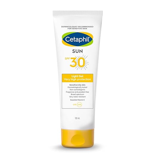 Cetaphil Paraben & Fragrance-Free Sun Gel – Very High Protection SPF 50+ (100 ml)