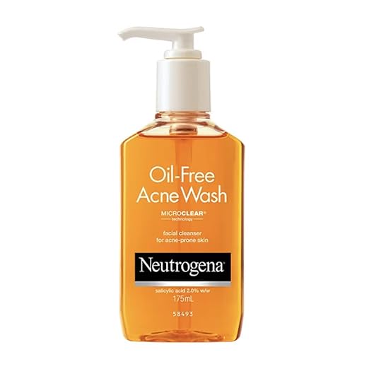 Neutrogena Oil-Free Acne Wash – Gel Cleanser with 2% Salicylic Acid (175 ml)