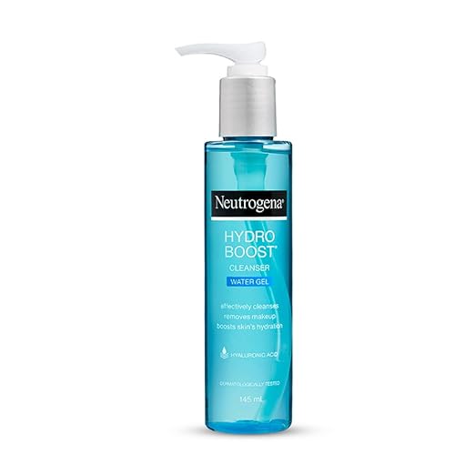 Neutrogena Hydro Boost Water Gel Cleanser – Hyaluronic Acid Gel (145 ml)