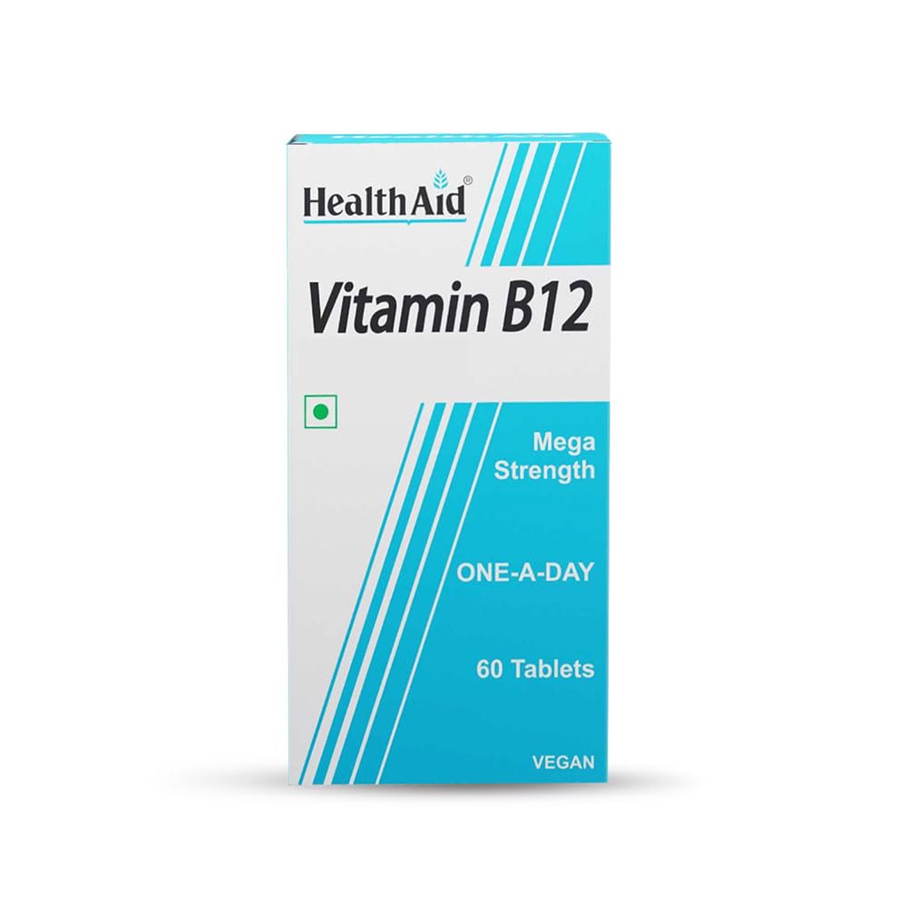 HealthAid Vitamin B12 Supplement for Men & Women