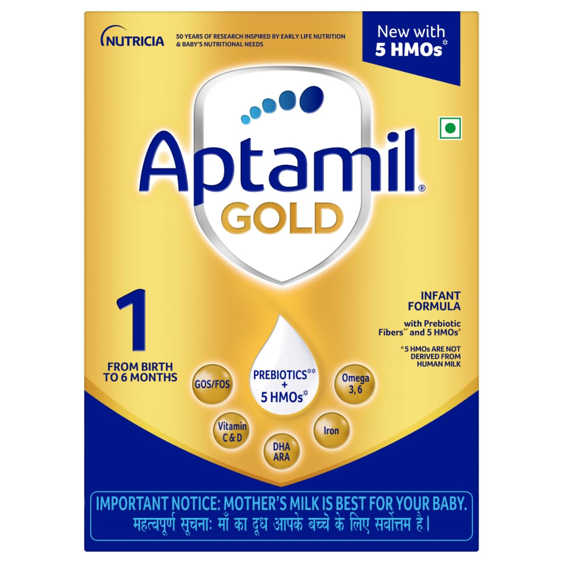 Aptamil Gold Infant Formula Milk Powder (0 to 6 Months 400g)