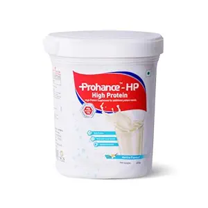 Prohance HP Vanilla Flavour - Pack of 400gm Protein Powder