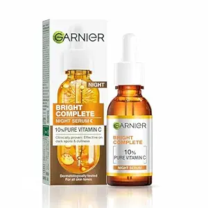 Garnier® Bright Complete Night Serum Cream with Vitamin C (30 ml)