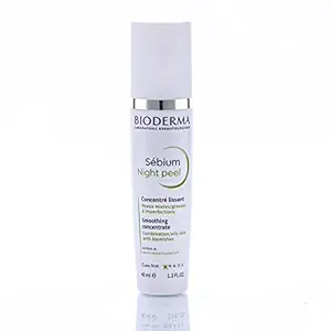Bioderma Sebium Night Peel Smoothing Concentrate, (40 ml)