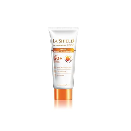 La Shield® Fisico SPF 50+ Mineral Sunscreen Gel (50 g)
