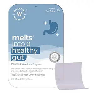 Wellbeing Nutrition Melts Healthy Gut (10 B cfu)